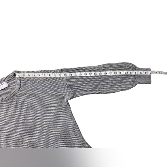 Gray Tunic 100% Wool knitted Old Navy Sweater - Picture 7 of 12